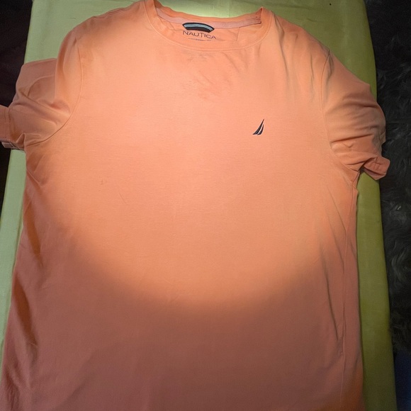 Nautica Men's Coral Short Sleeve Tee - Picture 1 of 5
